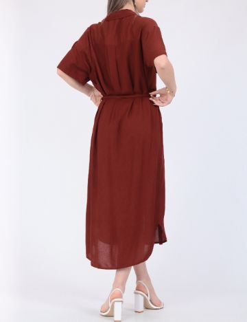 Rochie medie Vero Moda, maro