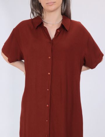 Rochie medie Vero Moda, maro