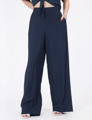 Pantaloni Vero Moda, bleumarin