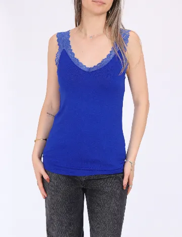 Maiou Vero Moda, albastru