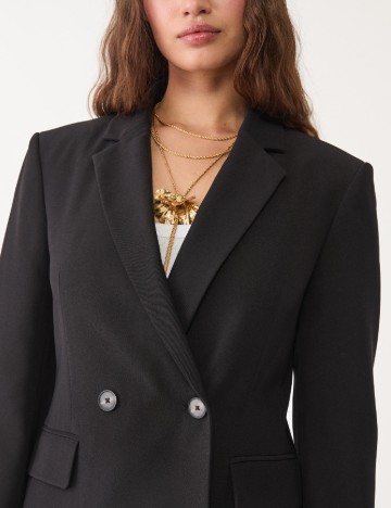 Sacou Stradivarius, negru