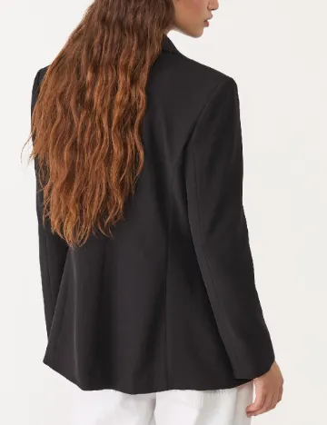 Sacou Stradivarius, negru Negru