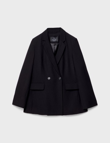 Sacou Stradivarius, negru