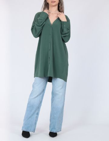 Camasa Vero Moda, verde