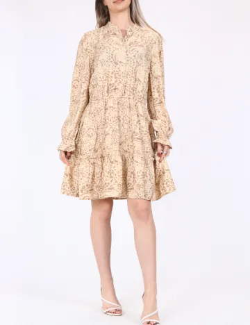 Rochie scurta Vero Moda, crem Crem