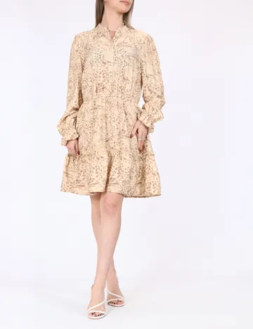 Rochie scurta Vero Moda, crem Crem