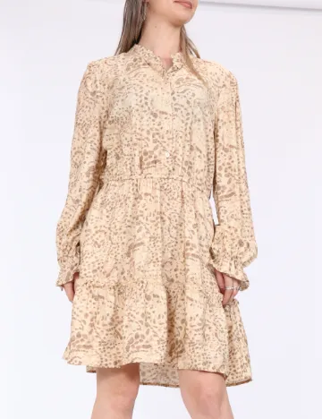 Rochie scurta Vero Moda, crem Crem