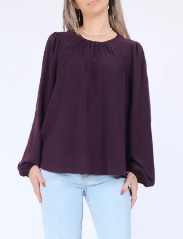 Bluza Vero Moda, mov Mov