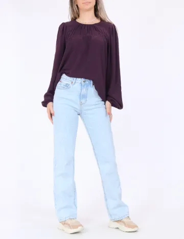 Bluza Vero Moda, mov Mov