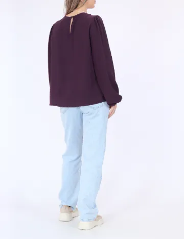 Bluza Vero Moda, mov Mov
