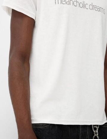 Tricou Bershka, alb