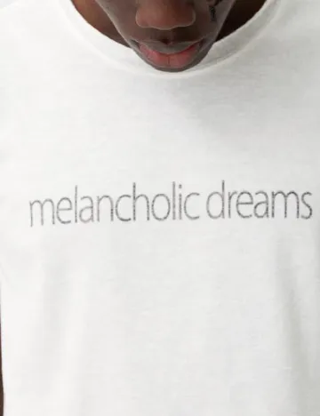 Tricou Bershka, alb