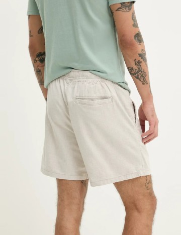 Pantaloni scurti Hollister, crem