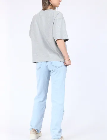 Tricou Only, gri Gri