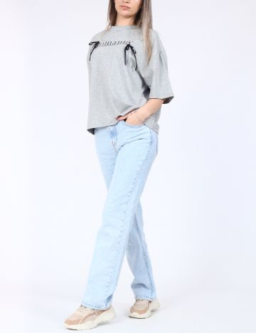 Tricou Only, gri