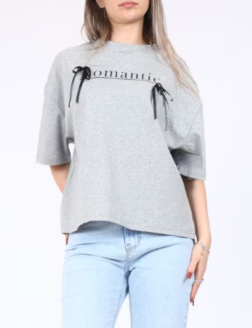 Tricou Only, gri