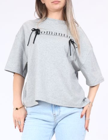 Tricou Only, gri