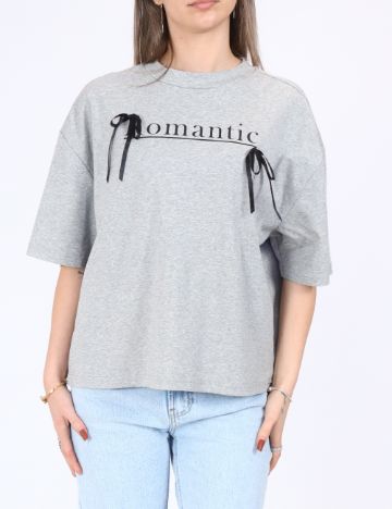 Tricou Only, gri