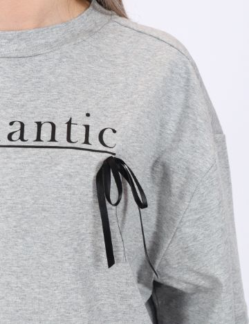 Tricou Only, gri