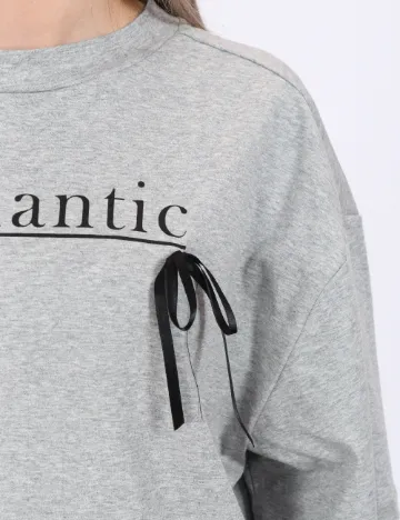 Tricou Only, gri Gri