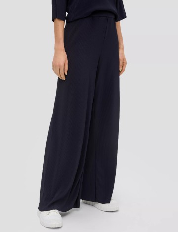 Pantaloni s.Oliver, bleumarin inchis