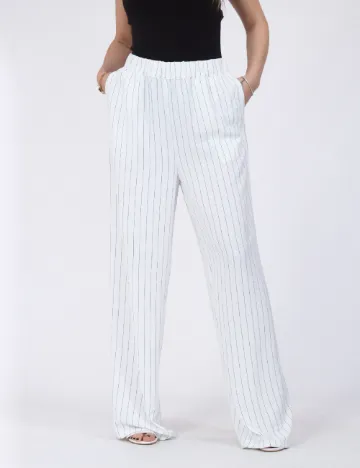 Pantaloni Vero Moda, alb