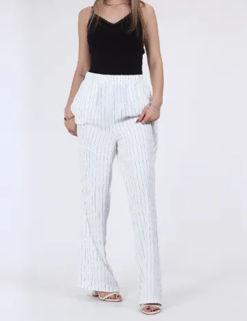 Pantaloni Vero Moda, alb