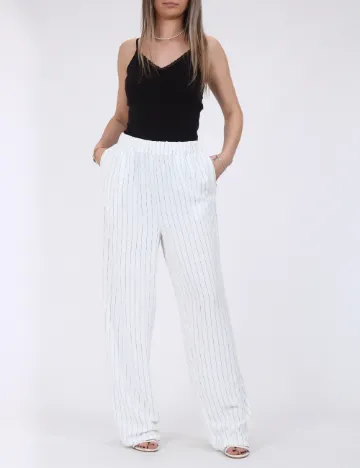Pantaloni Vero Moda, alb