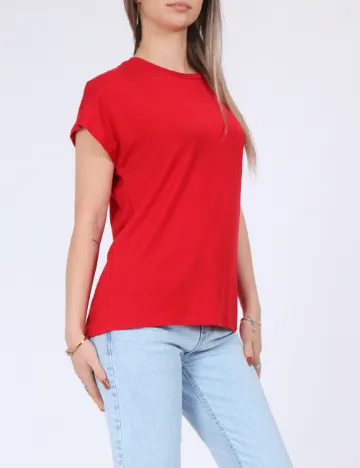Tricou Vero Moda, rosu Rosu