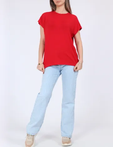 Tricou Vero Moda, rosu Rosu