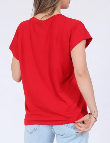 Tricou Vero Moda, rosu Rosu
