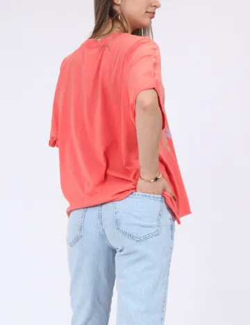 Tricou Only, roz Roz