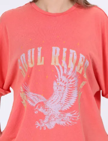 Tricou Only, roz Roz