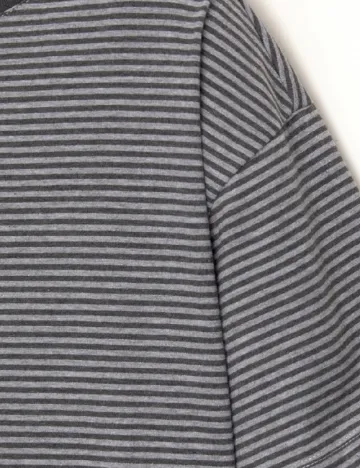 Tricou Pull&Bear, gri Gri