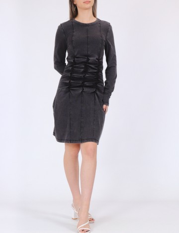 Rochie scurta Noisy May, gri