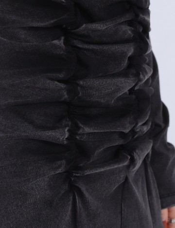Rochie scurta Noisy May, gri