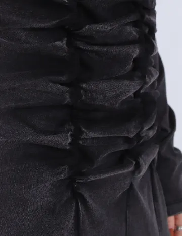 Rochie scurta Noisy May, gri