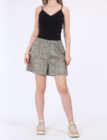 Pantaloni scurti Jacqueline de Yong, verde