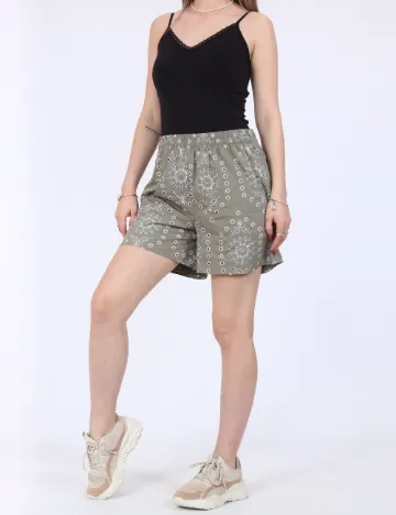 Pantaloni scurti Jacqueline de Yong, verde