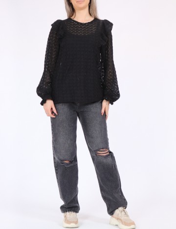 Bluza Vero Moda, negru