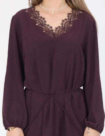 Rochie scurta Vero Moda, pruna