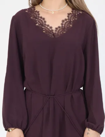 Rochie scurta Vero Moda, pruna
