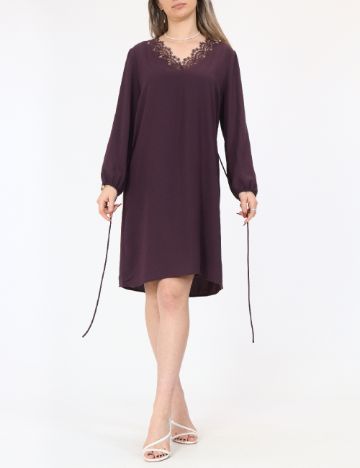 Rochie scurta Vero Moda, pruna
