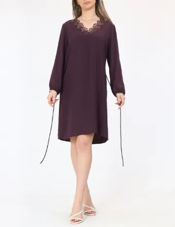 Rochie scurta Vero Moda, pruna