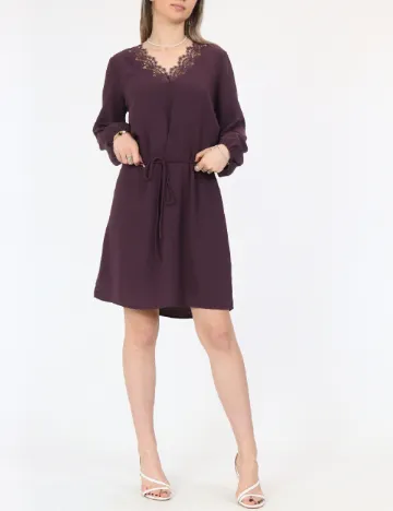 Rochie scurta Vero Moda, pruna