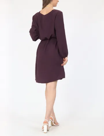 Rochie scurta Vero Moda, pruna