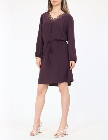 Rochie scurta Vero Moda, pruna