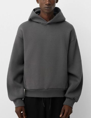 Hanorac Bershka, gri
