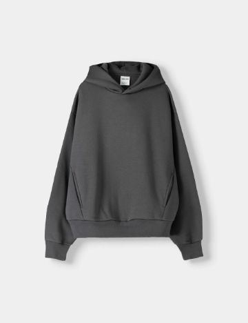 Hanorac Bershka, gri