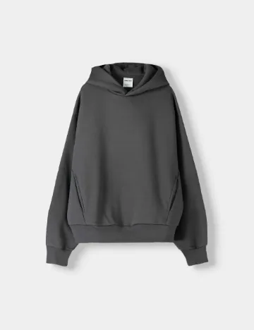 Hanorac Bershka, gri